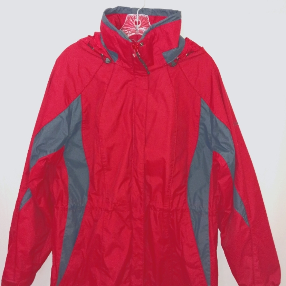 Waterproof Columbia Interchangeable Women's Coat & Fleece Under Jacket